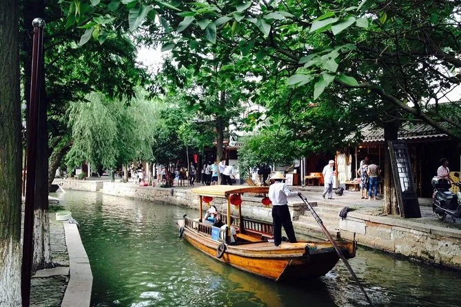 Zhujiajiao Water Town and Shanghai Private Day Tour